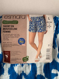 شلوارک زنانه پفکی (موسلین) سایز مدیوم برند ESMARA